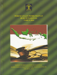 Perencanaan Pembangunan Hukum Nasional Tahun 2014