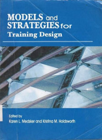 Models and Strategies for Training Design