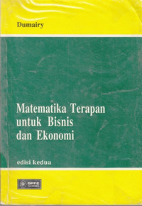 Matematika Terapan untuk Bisnis dan Ekonomi