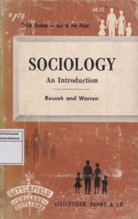 Sociology  An Introduction