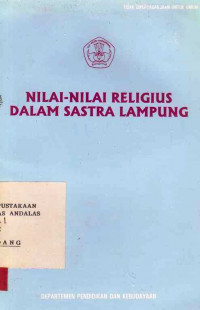 NILAI-NILAI Religius Dalam Sastra Lampung