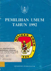 Pemilihan Umum Tahun 1992