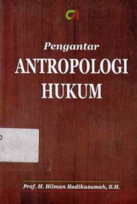 Pengantar Antropologi Hukum