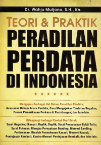 Teori & Praktik Peradilan Perdata di Indonesia