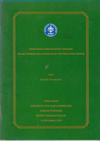 Peran Manajemen Budidaya Tanaman dalam Peningkatan Ketersediaan dan Mutu Buah-Buahan