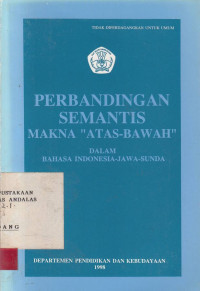 Perbandingan semantis makna 