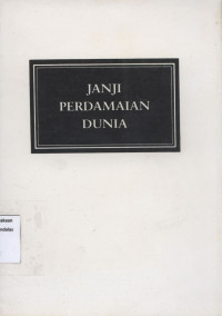 Janji Perdamaian Dunia