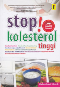 Stop! Kolesterol Tinggi