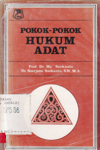 Pokok-Pokok Hukum Adat