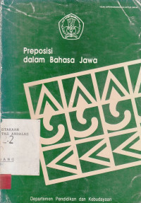 Preposisi Dalam Bahasa Jawa