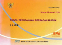 Profil Perusahaan Berbadan Hukum, Jambi