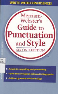 Merriam-Webster's Guide to Punctuation and Style