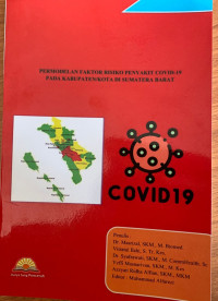 Permodelan Faktor Resiko Penyakit Covid-19 Pada Kabupaten/Kota di Sumatera Barat