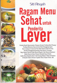 Ragam Menu Sehat Untuk Penderita Lever