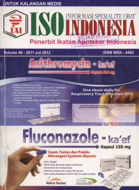 ISO : Informasi Spesialite Obat Indonesia