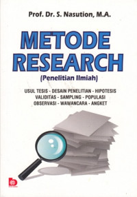 Metode Research (Penelitian Ilmiah)