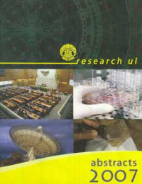 Research Abstracts University of Indonesia 2007