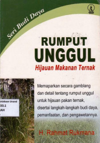 Budi Daya Rumput Unggul Hijauan Makanan Ternak