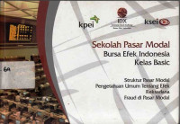 Sekolah Pasar Modal Bursa Efek Indonesia (Kelas Intermediate)Mekanisme Transaksi Efek Analisa Fundamental Analisa Teknikal