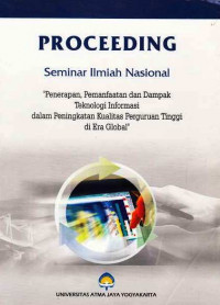 Proceeding Seminar Ilmiah Nasional