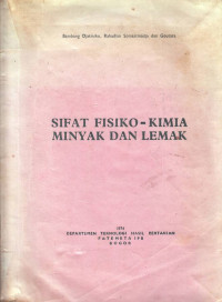 Sifat Fisiko-Kimia Minyak Dan Lemak