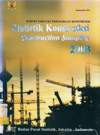 Statistik Kontruksi, Construction Statistics 2003