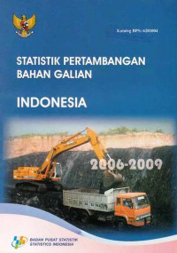 Statistik Pertambangan Bahan Galian Indonesia