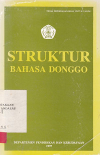 Struktur Bahasa Donggo