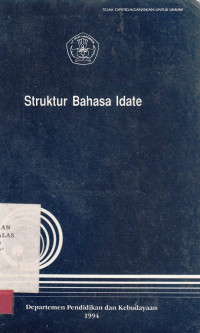 Struktur bahasa Idate