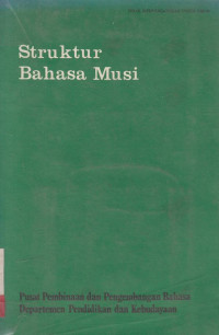 Struktur Bahasa Musi