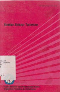 Struktur Bahasa Tanimbar