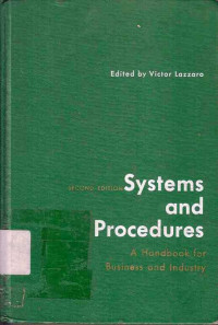 System and Procedures A Handbook for Business and Industry