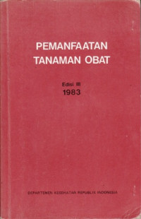 Pemanfaatan Tanaman Obat