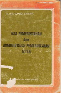 Tata Pemerintahan dan Administrasi Pemerintahan Desa