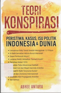 Teori Konspirasi Peristiwa Kasus Isu Politik Di Indonesia Dan Dunia