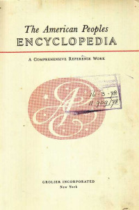 The American Peoples Encyclopedia A Comprehensive Reference Work Volume 3