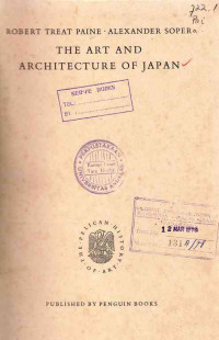 The Pelican History Of Art The Art And Architecture Of Japan