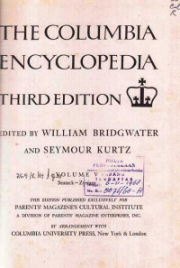 The Columbia Encyclopedia Volume V Seatack-Zyrians