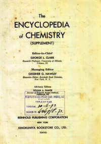 The Encyclopedia of Chemistry (Supplement)