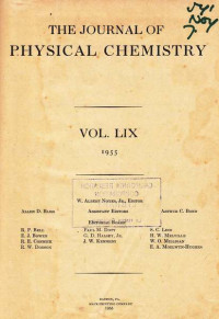 The Journal of Physical Chemistry Vol. LIX 1995