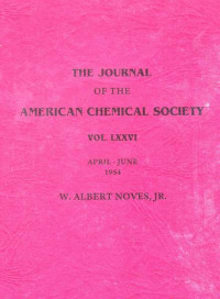 The Journal of the American Chemical Society Vol. LXXVI