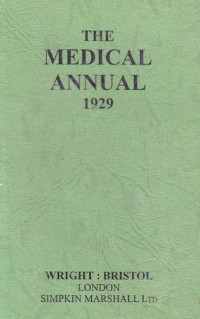 The Medical Annual 1929