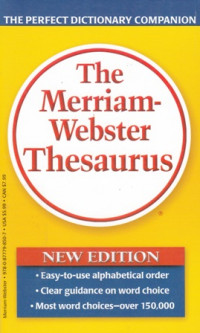 The Merriam-Webster Thesaurus