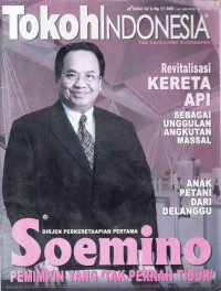 TokohIndonesia The Excellent Biography Revitalisasi Kereta Api Sebagai Unggulan Angkutan Massal