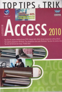 Top Tips dan Trik Microsoft Access 2010