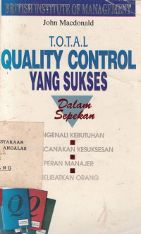 Total Quality Control Yang Sukses Dalam Sepekan