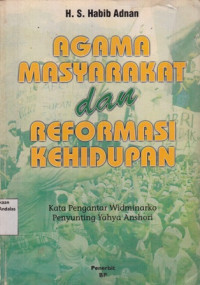 Agama Masyarakat Dan Reformasi Kehidupan