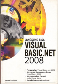 Langsung bisa Visual Basic.Net 2008