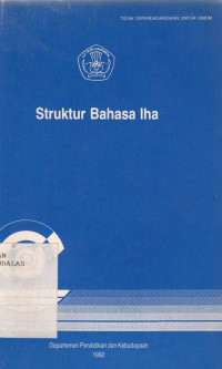 STRUKTUR Bahasa IHA / Indonesia, Don A.L. Flassy et.al